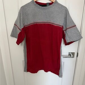 No Boundaries Red and Gray T-Shirt